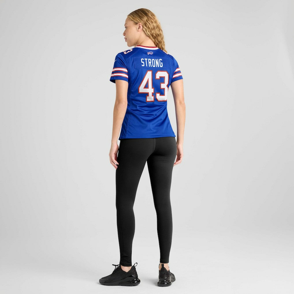 Dorian Strong Buffalo Bills Women's Team Game Jersey - Royal - Nike