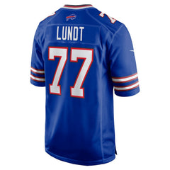 Chase Lundt Buffalo Bills Team Game Jersey - Royal - Nike