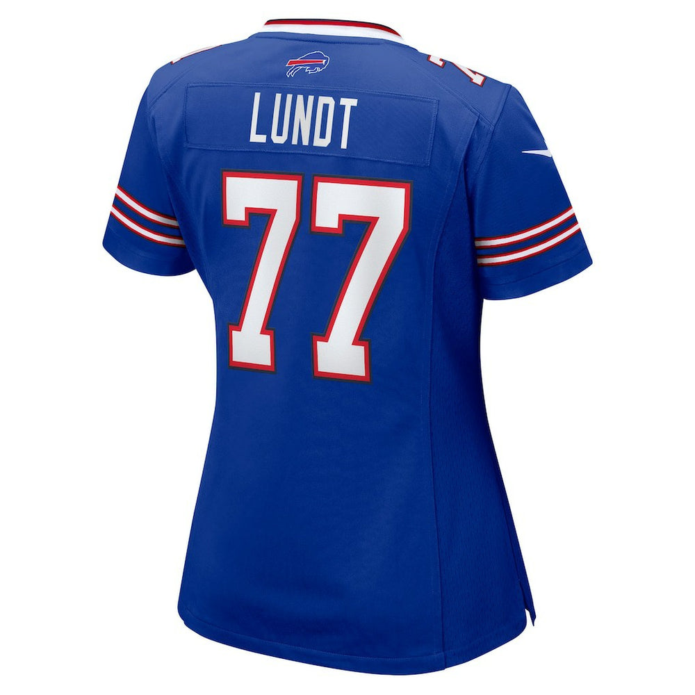 Chase Lundt Buffalo Bills Women's Team Game Jersey - Royal - Nike