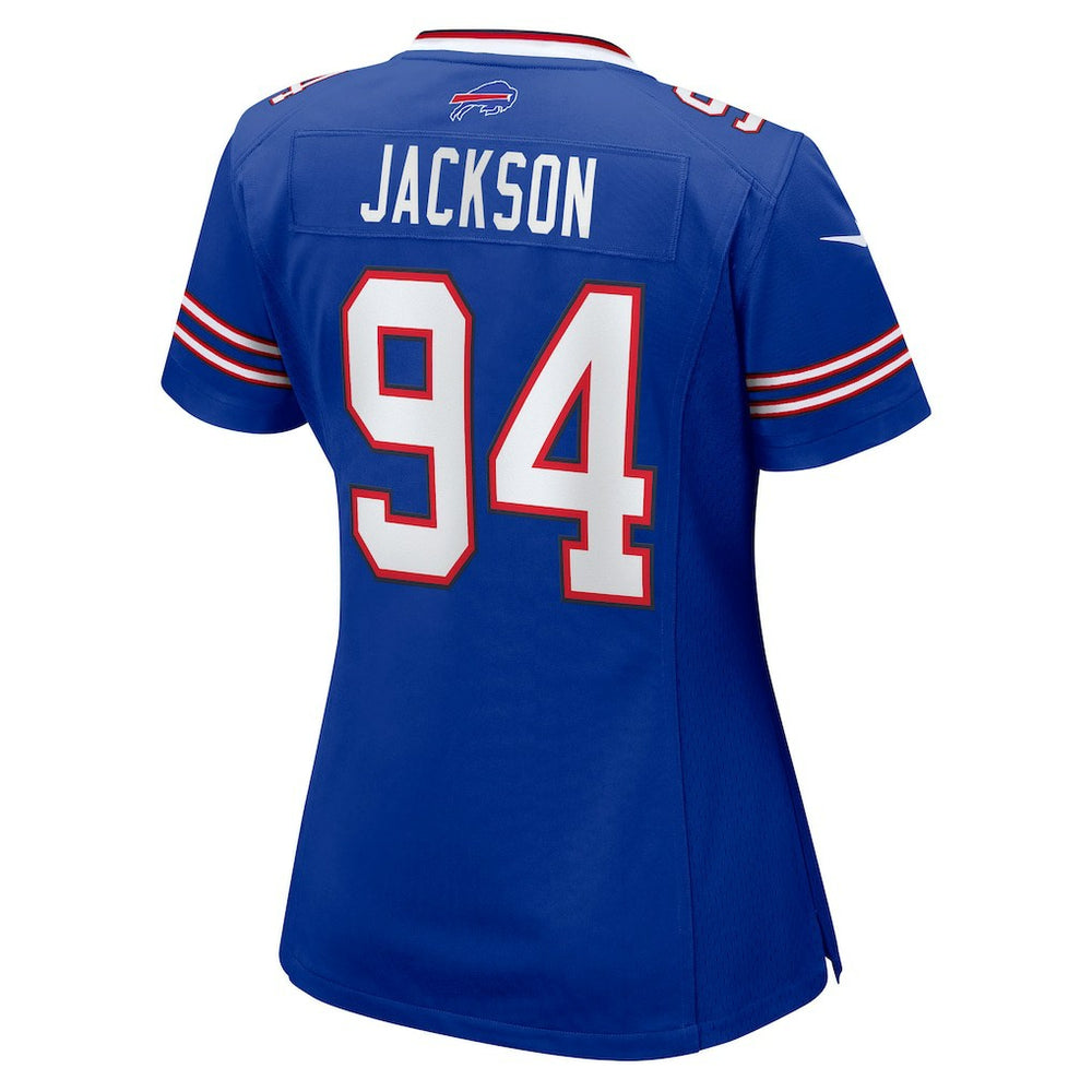 Landon Jackson Buffalo Bills Women's Team Game Jersey - Royal - Nike