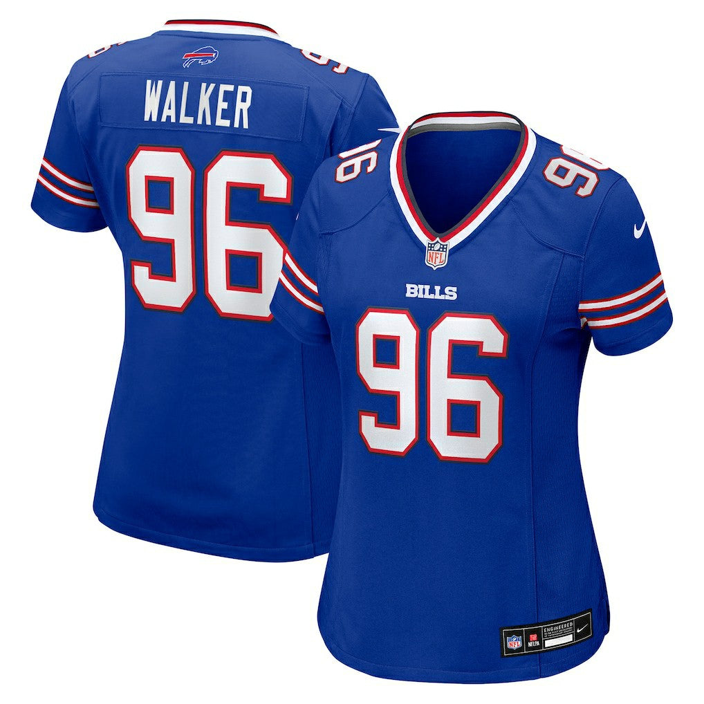 Deone Walker Buffalo Bills Women's Team Game Jersey - Royal - Nike