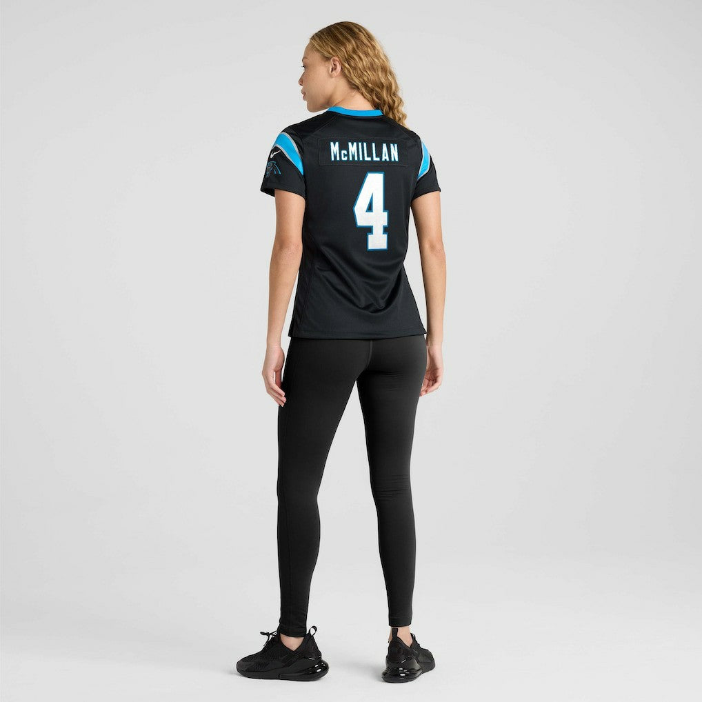 Tetairoa McMillan Carolina Panthers Women's Team Game Jersey - Black - Nike