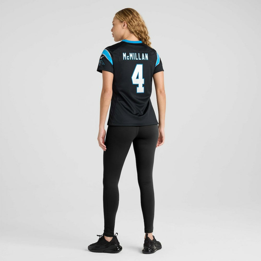 Tetairoa McMillan Carolina Panthers Women's Team Game Jersey - Black - Nike
