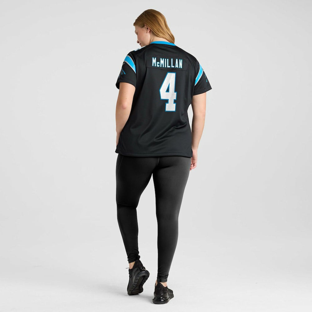 Tetairoa McMillan Carolina Panthers Women's Team Game Jersey - Black - Nike