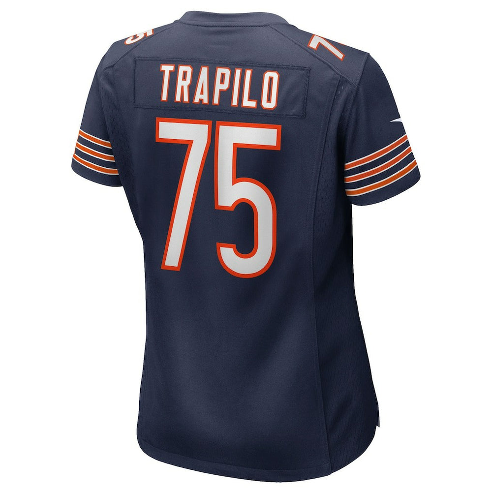 Ozzy Trapilo Chicago Bears Women's Team Game Jersey - Navy - Nike