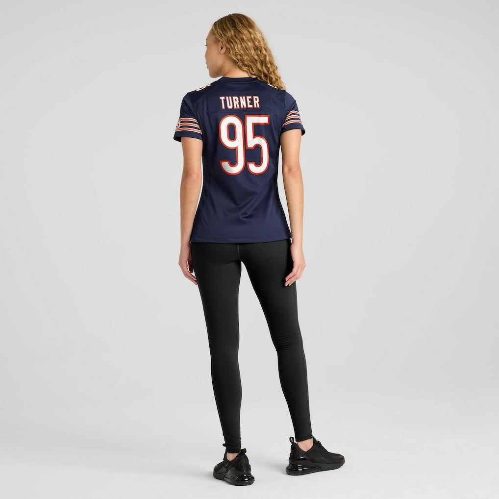 Shemar Turner Chicago Bears Women's Team Game Jersey - Navy - Nike