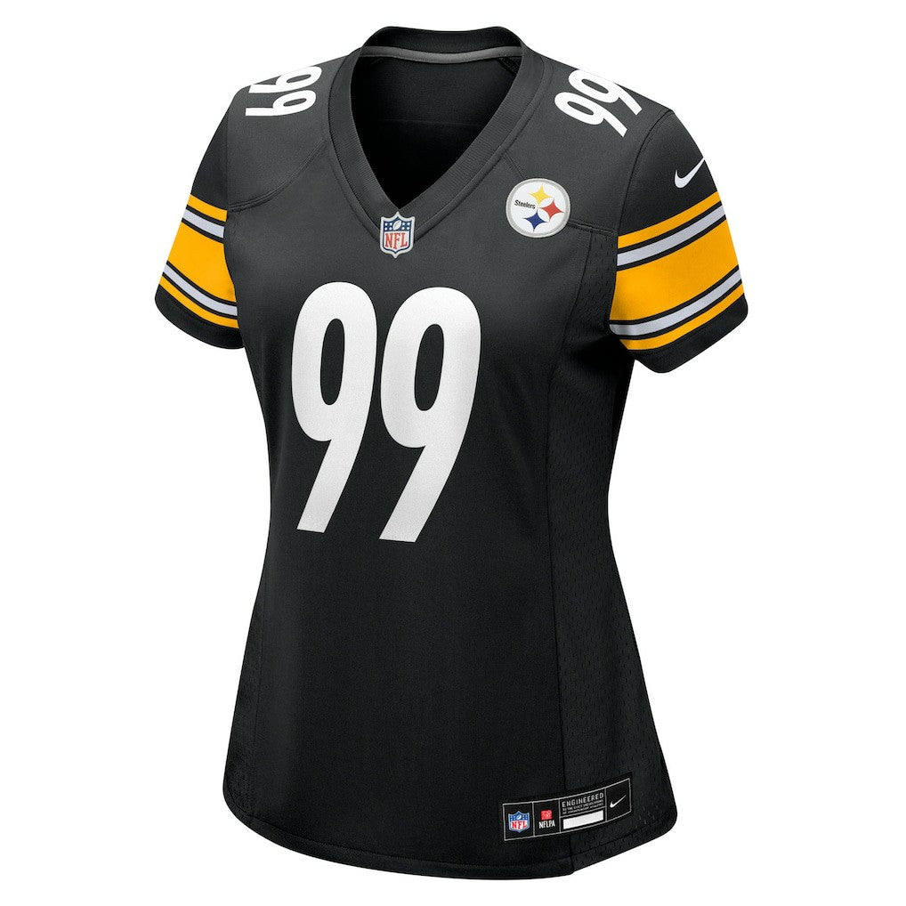 Derrick Harmon Pittsburgh Steelers Women's Team Game Jersey - Black - Nike