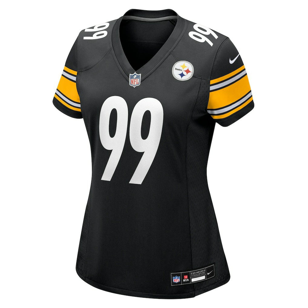 Derrick Harmon Pittsburgh Steelers Women's Team Game Jersey - Black - Nike