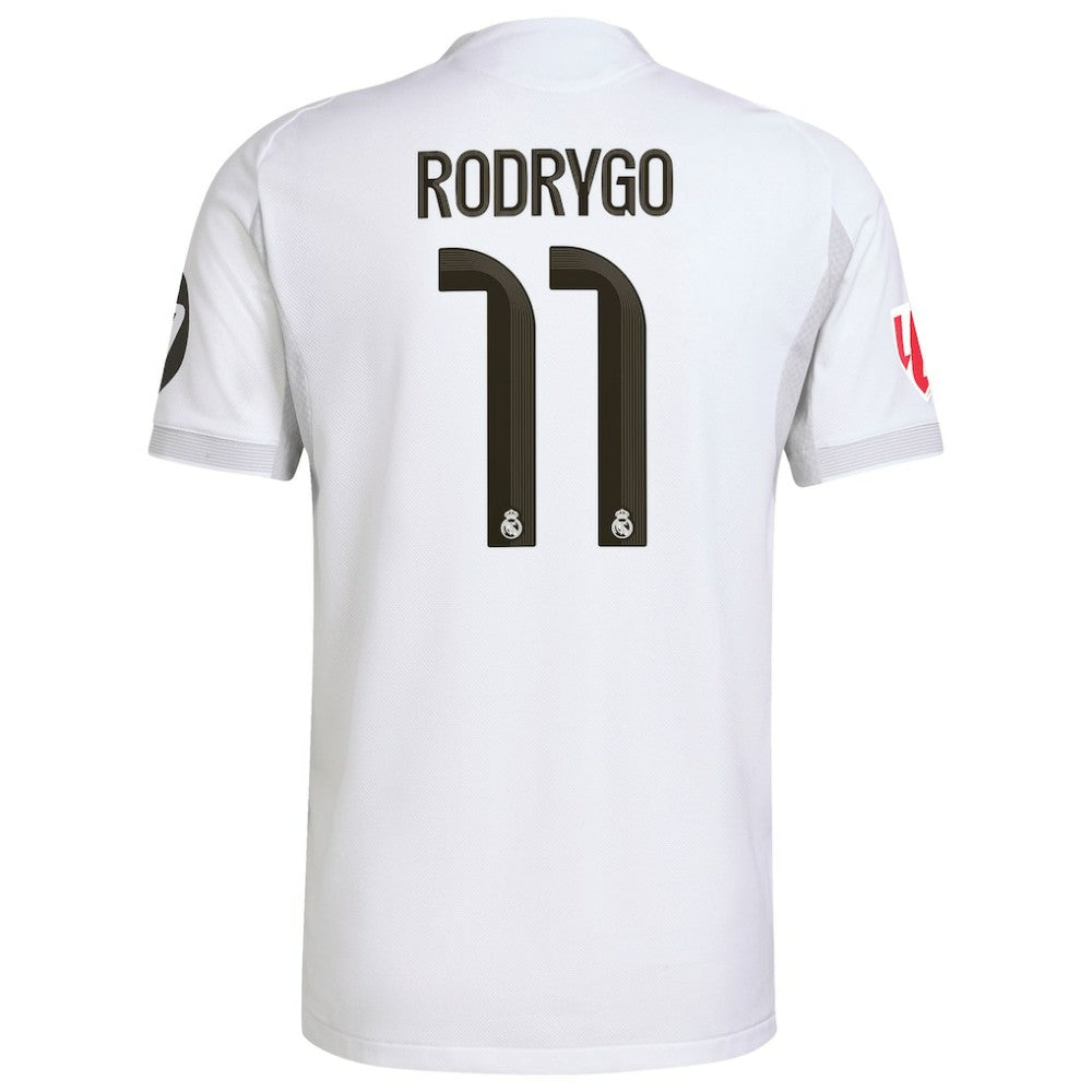 Adidas - Rodrygo Real Madrid 2025/26 Home Jersey - White