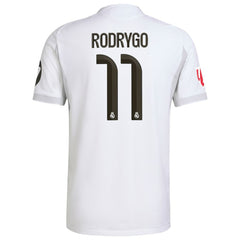 Adidas - Rodrygo Real Madrid 2025/26 Home Jersey - White