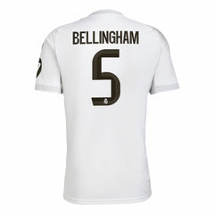 Adidas - Jude Bellingham Real Madrid 2025/26 Home Replica Jersey - White