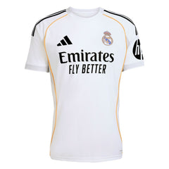 Adidas - Vini Jr. Real Madrid 2025/26 Home Replica Jersey - White