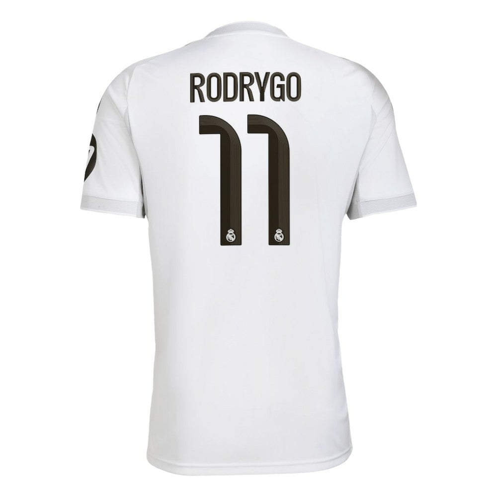 Adidas - Rodrygo Real Madrid 2025/26 Home Replica Jersey - White