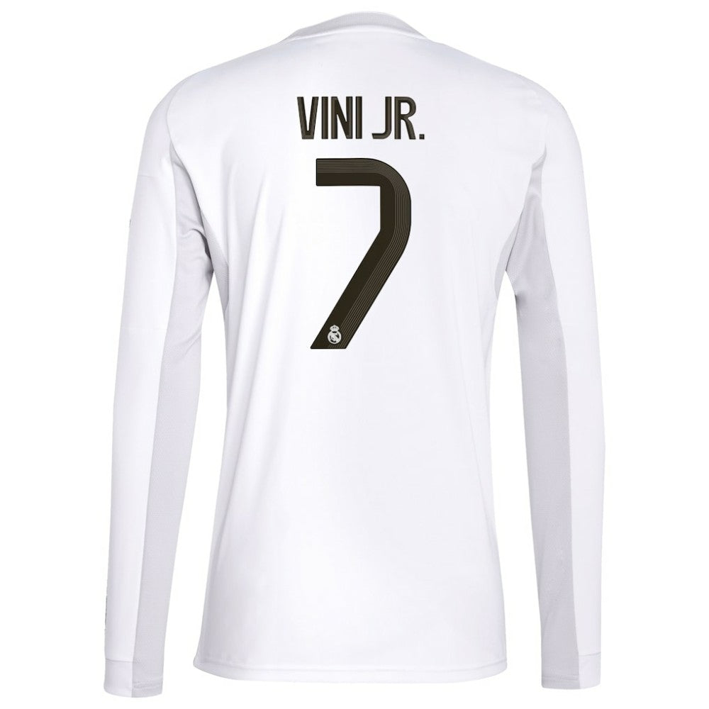 Adidas - Vini Jr. Real Madrid 2025/26 Home Replica Jersey - White