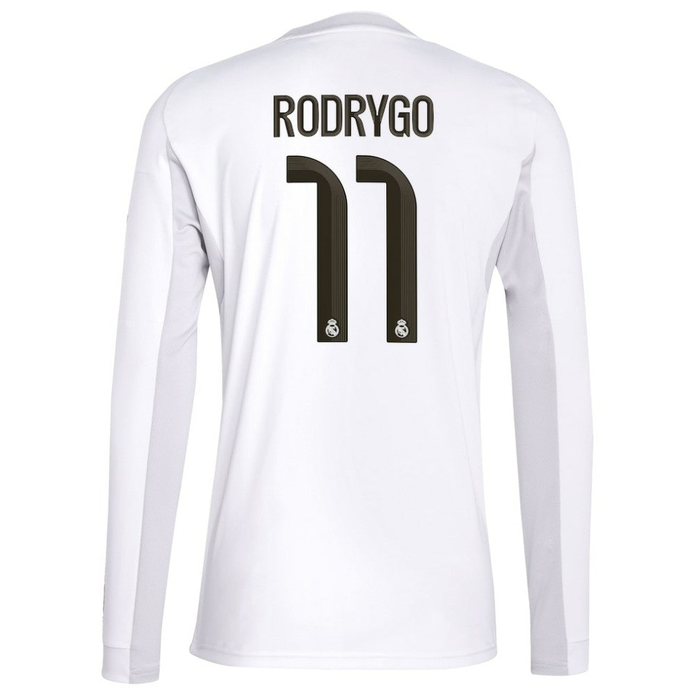 Adidas - Rodrygo Real Madrid 2025/26 Home Replica Jersey - White