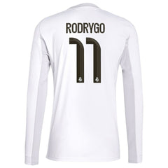 Adidas - Rodrygo Real Madrid 2025/26 Home Replica Jersey - White