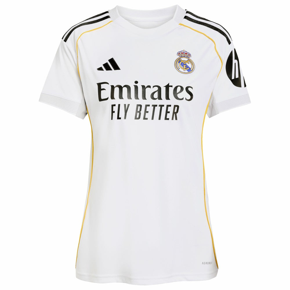 Adidas - Jude Bellingham Real Madrid Women's 2025/26 Home Replica Jersey - White
