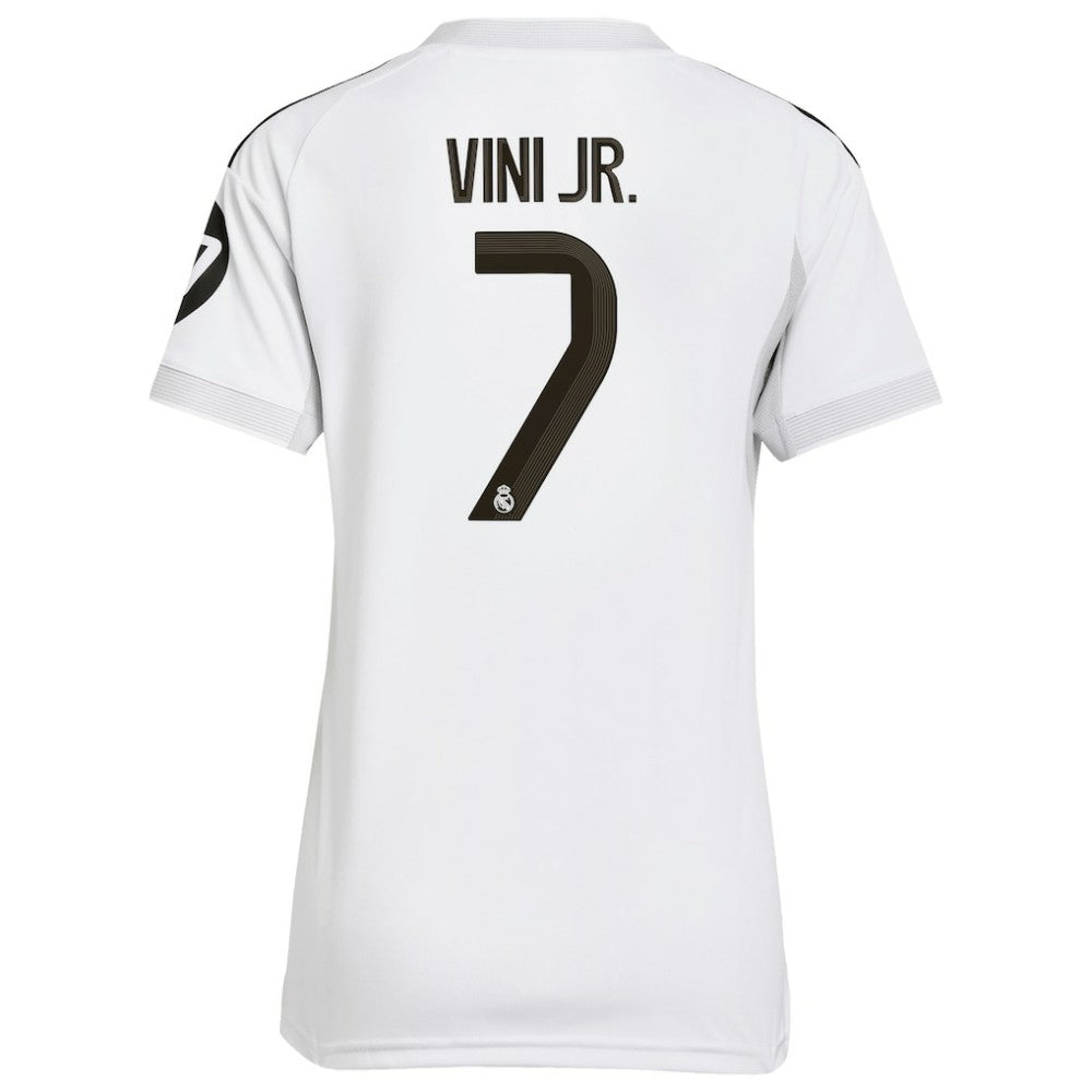 Adidas - Vini Jr. Real Madrid Women's 2025/26 Home Replica Jersey - White