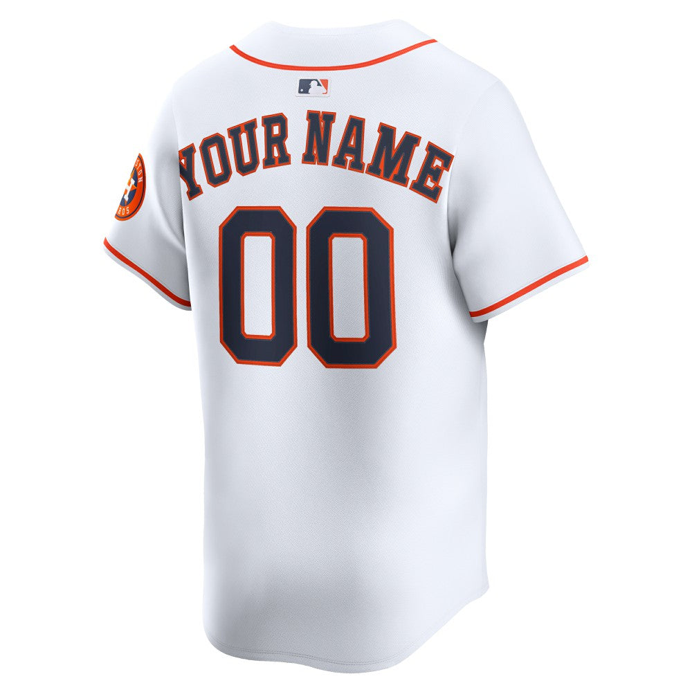 Houston Astros Nike Youth Home Custom Limited Jersey Discount