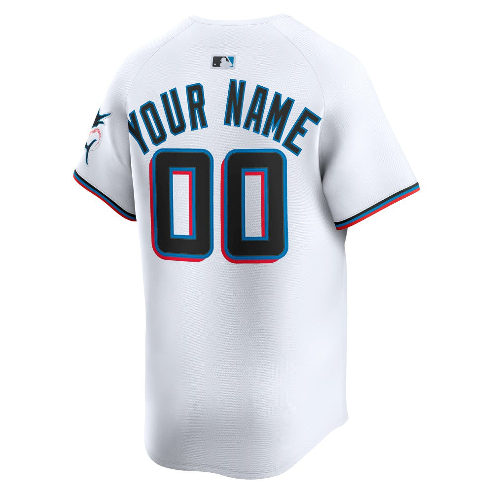 Miami Marlins Nike Youth Home Custom Limited Jersey for sale