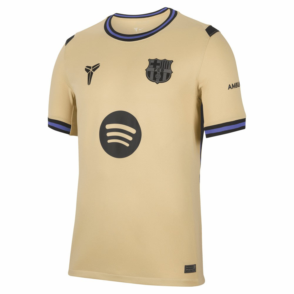 Nike - Barcelona 2025/26 Away Stadium Replica Custom Jersey - Gold