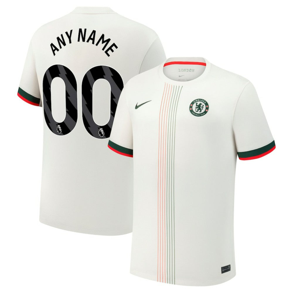 Nike - Chelsea 2025/26 Away Replica Custom Jersey - Cream