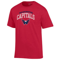 Washington Capitals Champion Primary Logo T-Shirt - Red | NHL Clearance