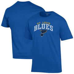 St. Louis Blues Champion Primary Logo T-Shirt - Royal | NHL Lifestyle