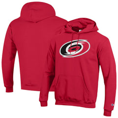 Carolina Hurricanes Champion Primary Logo 1-Hit Pullover Hoodie - Red | NHL sale