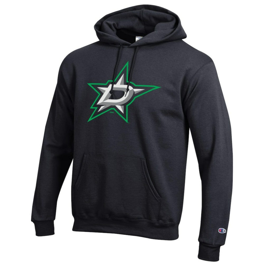 Dallas Stars Champion Primary Logo 1-Hit Pullover Hoodie - Black | NHL sale