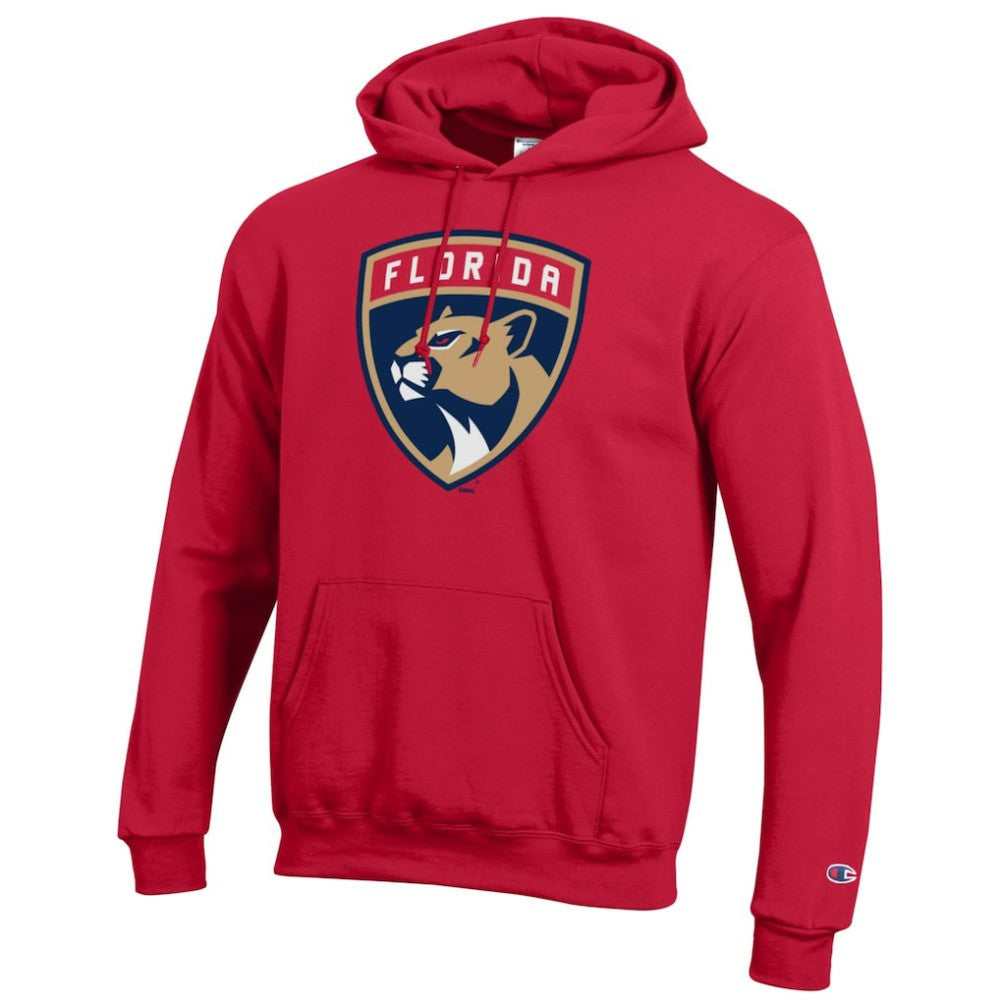 Florida Panthers Champion Primary Logo 1-Hit Pullover Hoodie - Red | NHL discount