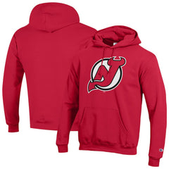 New Jersey Devils Champion Primary Logo 1-Hit Pullover Hoodie - Red | NHL sale