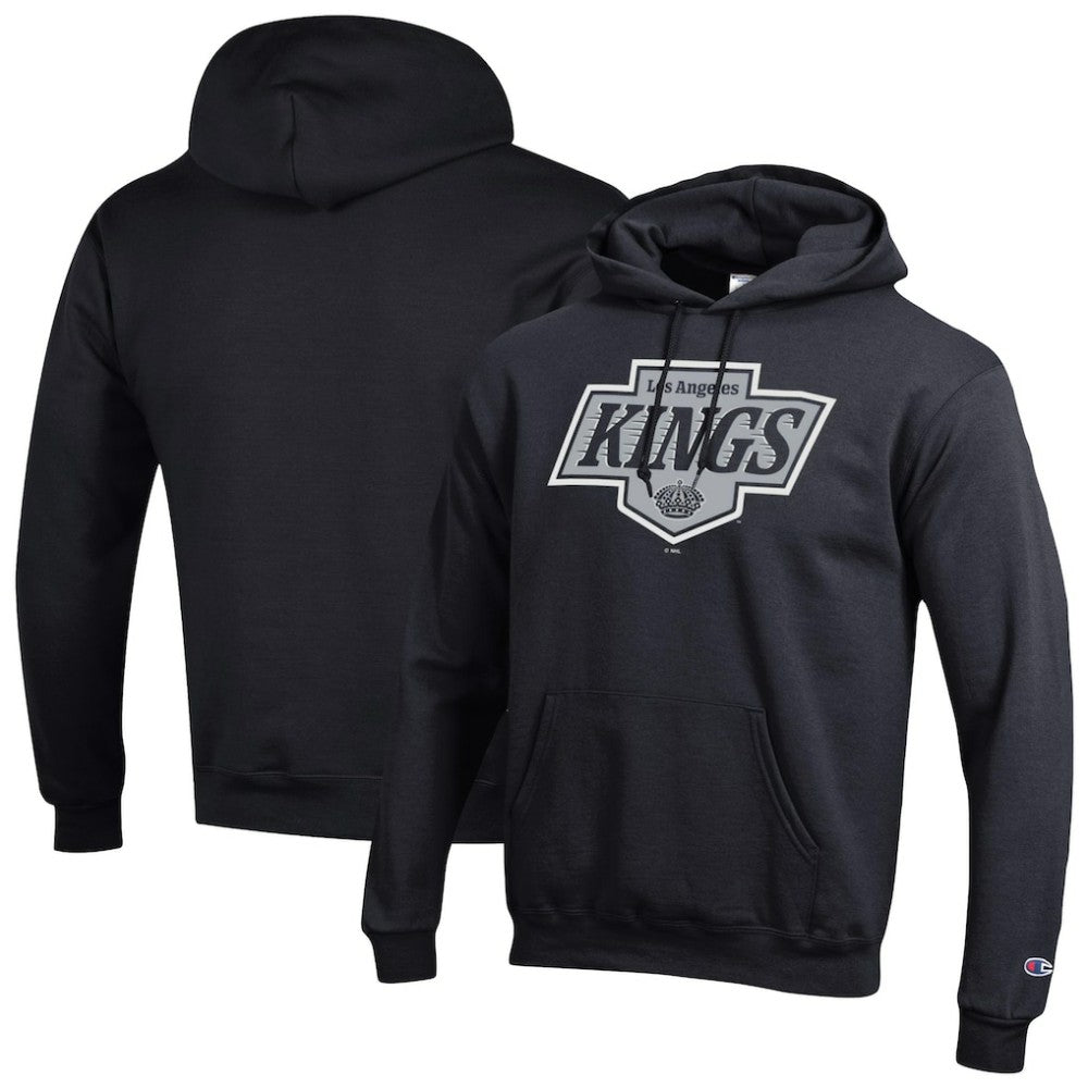 Los Angeles Kings Champion Primary Logo 1-Hit Pullover Hoodie - Black | NHL discount
