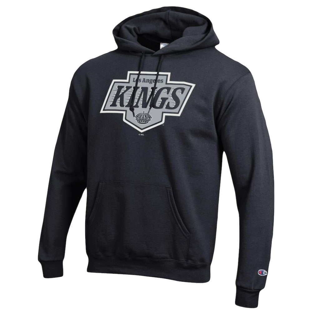 Los Angeles Kings Champion Primary Logo 1-Hit Pullover Hoodie - Black | NHL discount