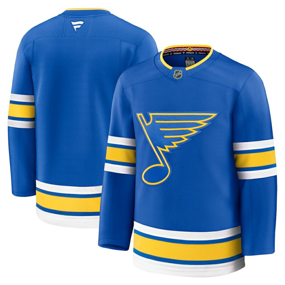 St. Louis Blues Fanatics Home Premium Jersey - Blue | Fanatics near me