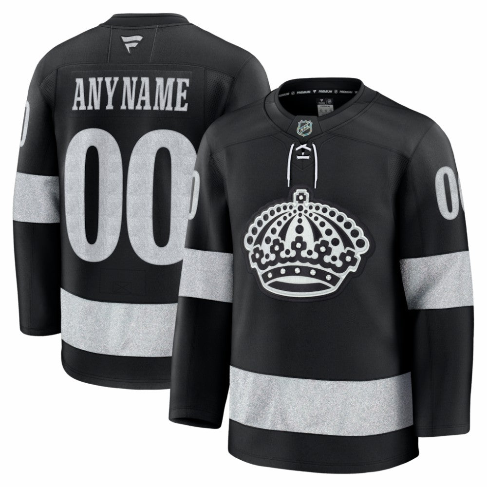 Los Angeles Kings Fanatics Alternate Premium Custom Jersey - Black | Fanatics sale