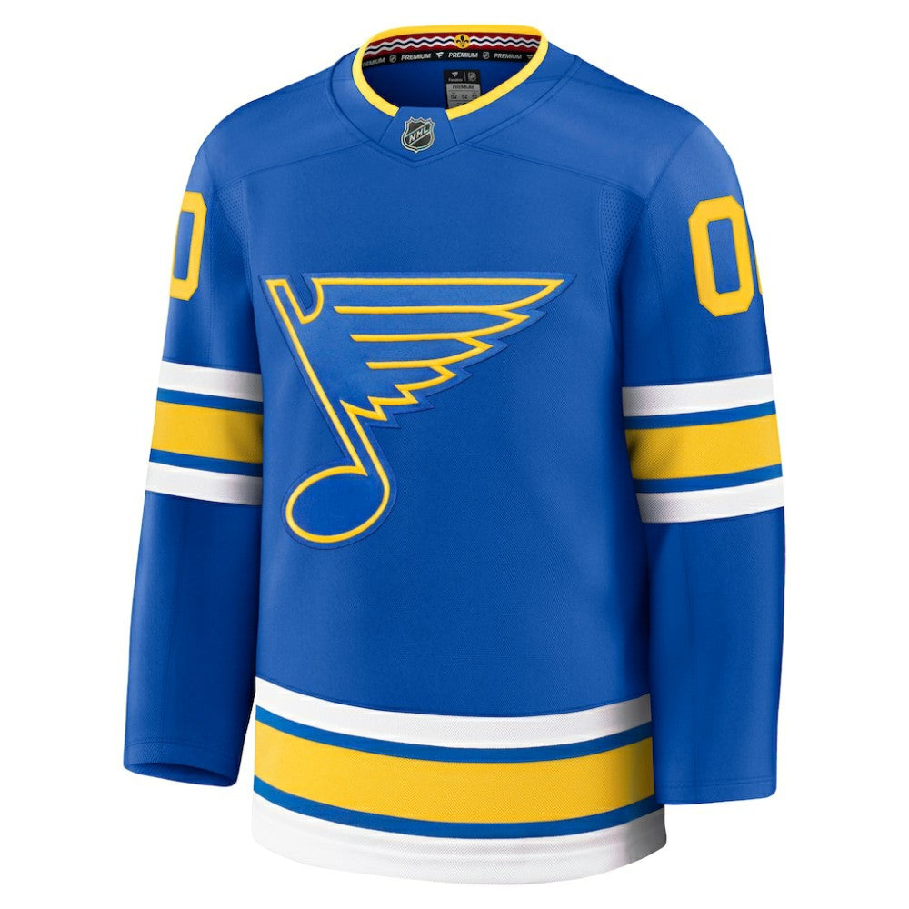 St. Louis Blues Fanatics Home Premium Custom Jersey - Blue | Fanatics Clearance