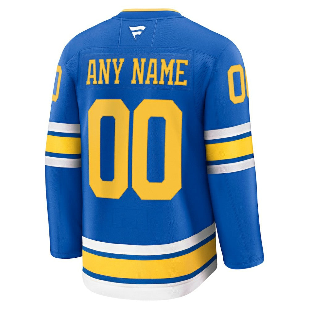 St. Louis Blues Fanatics Home Premium Custom Jersey - Blue | Fanatics Clearance