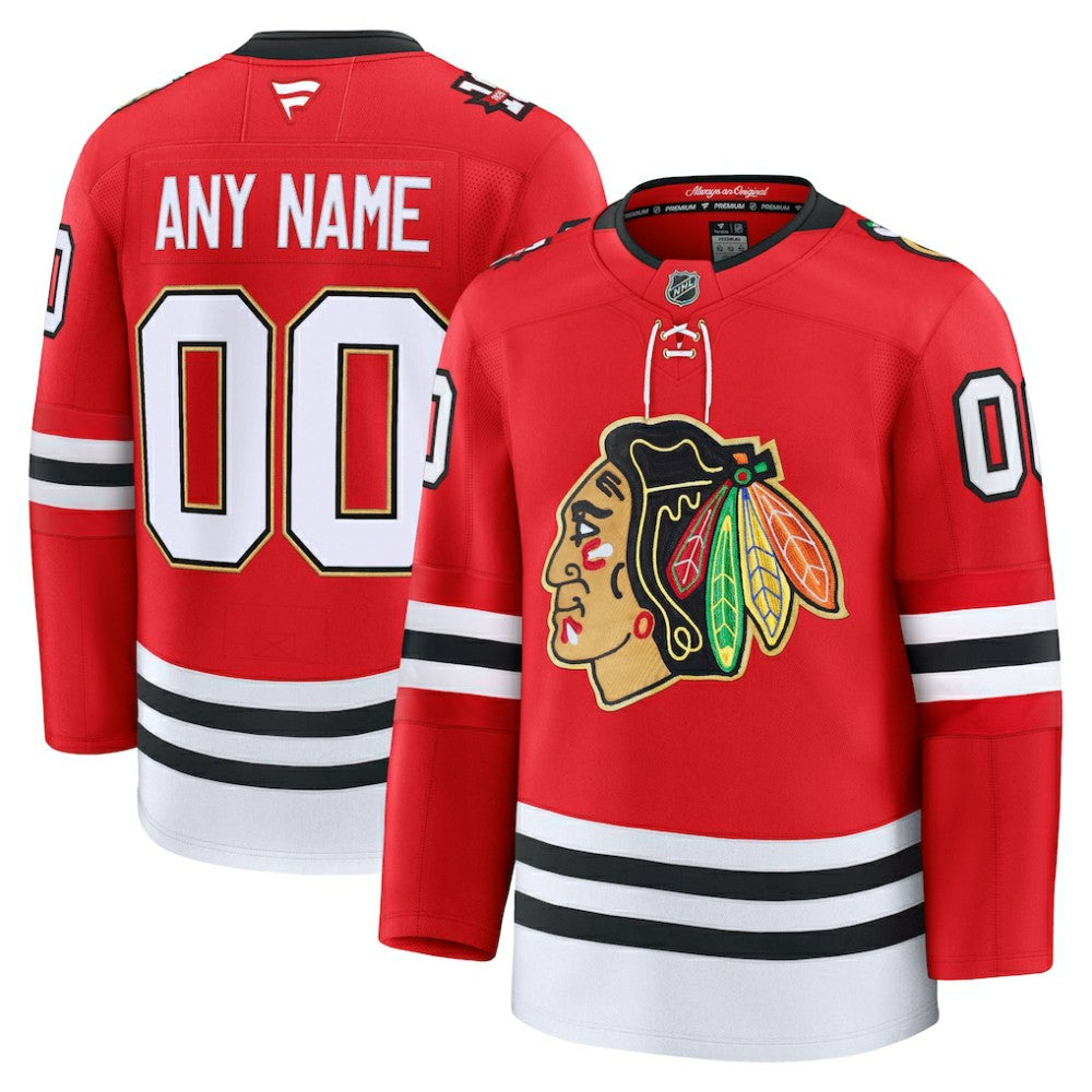 Chicago Blackhawks Fanatics Centennial Premium Custom Jersey - Red | Fanatics discount