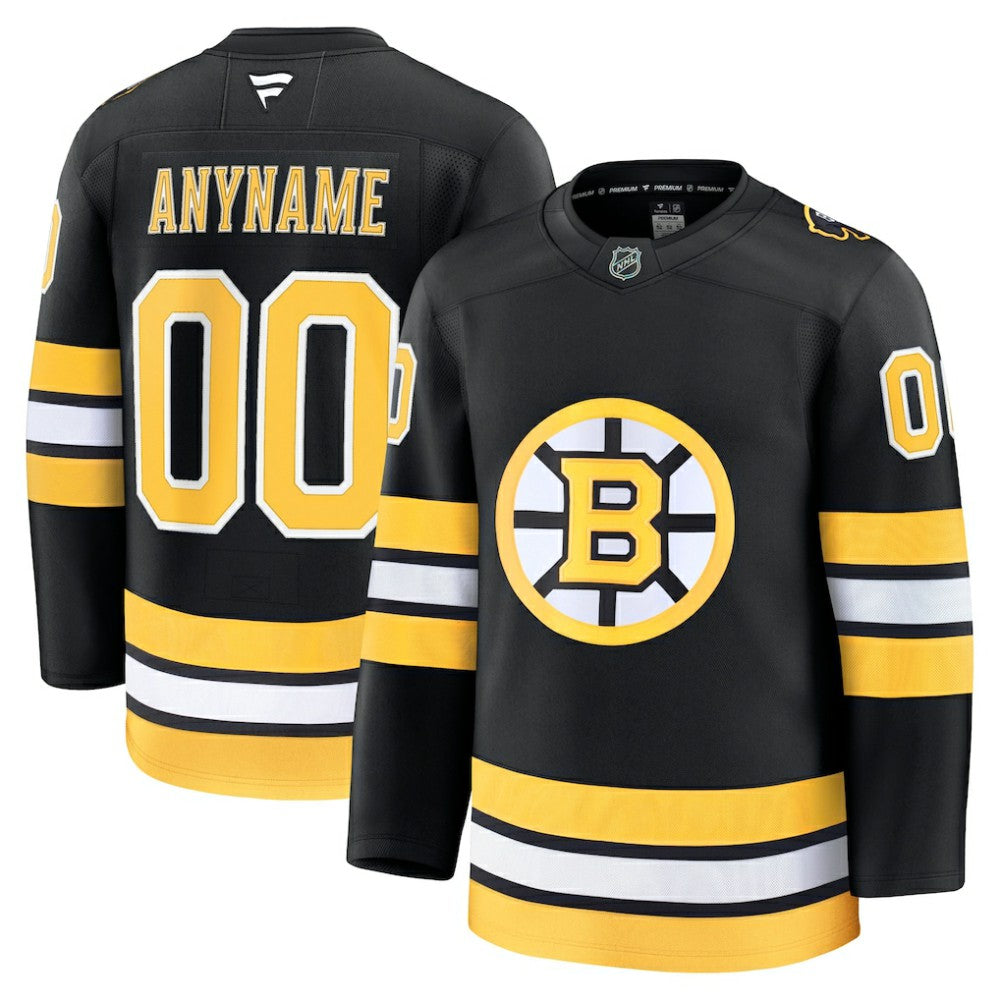 Boston Bruins Fanatics Home Premium Custom Jersey - Black | Fanatics on sale