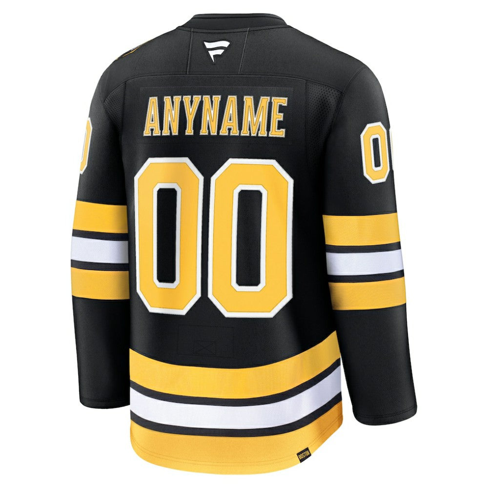 Boston Bruins Fanatics Home Premium Custom Jersey - Black | Fanatics on sale