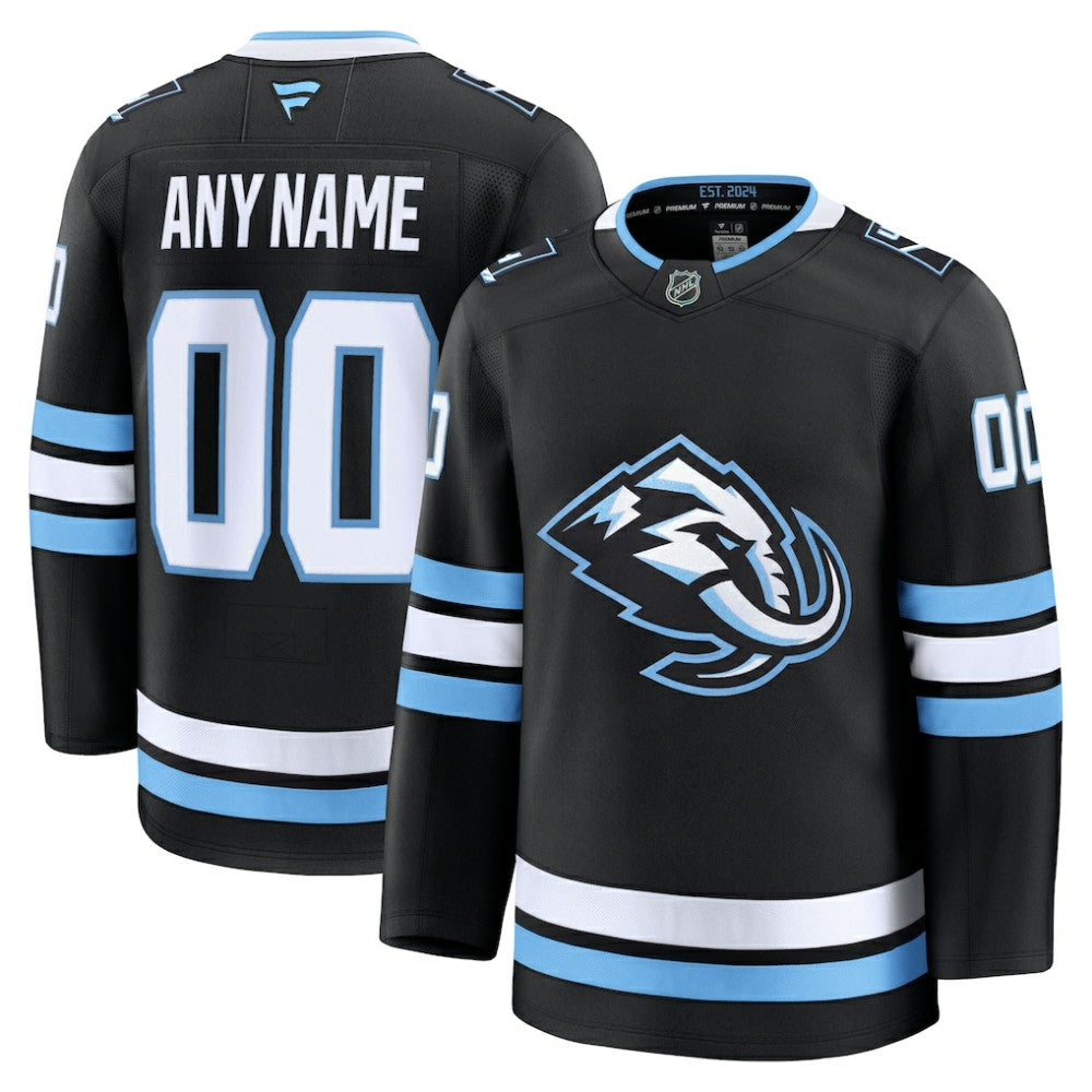 Utah Mammoth Fanatics Home Premium Custom Jersey - Black | Fanatics online