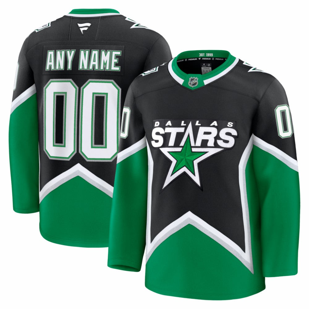 Dallas Stars Fanatics Alternate Premium Custom Jersey - Black | Fanatics sale