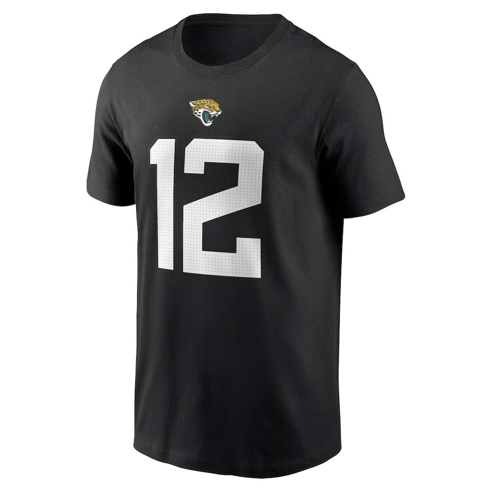 Travis Hunter Jacksonville Jaguars Name & Number T-Shirt - Black - Nike