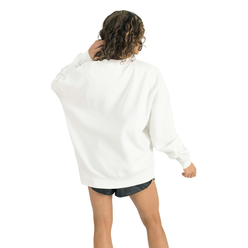 Houston Texans Gameday Couture Women's Timeless Triumph Premium Fleece Pullover Sweatshirt - White - NFL
