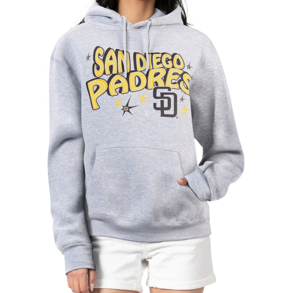 San Diego Padres Starter Women's Fireworks Fleece Tri-Blend Pullover Hoodie Discount