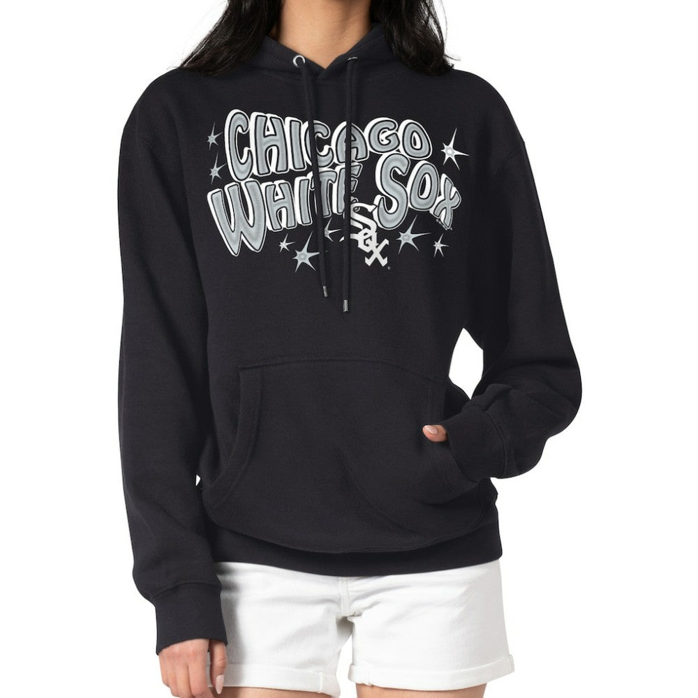 Chicago White Sox Starter Women's Fireworks Fleece Tri-Blend Pullover Hoodie Near Me