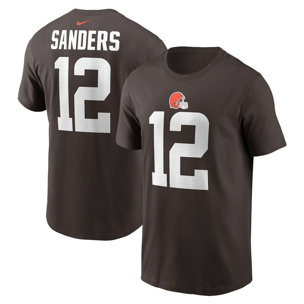Shedeur Sanders Cleveland Browns Youth 2025 NFL Draft Player Name & Number T-Shirt - Brown - Nike
