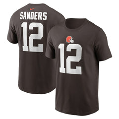 Shedeur Sanders Cleveland Browns Youth 2025 NFL Draft Player Name & Number T-Shirt - Brown - Nike