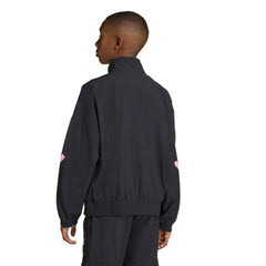 Adidas - Liverpool Youth 2025/26 Club Anthem Full-Zip Jacket - Black
